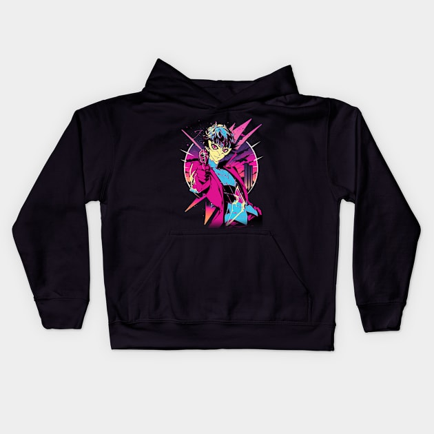 Yusuke's Artistic Soul Personas Anime Shirts for Creatives Kids Hoodie by Infinity Painting